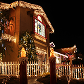 Obrázek pro kategorii Vánoční osvětlení domu
